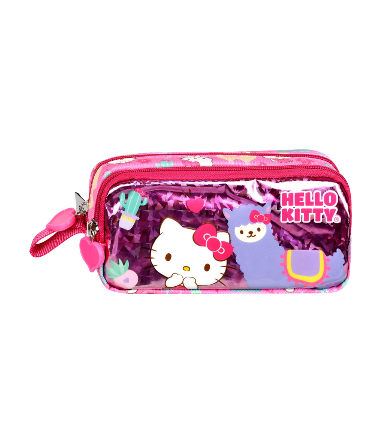 Sevimliliğiyle öne çıkan Hello Kitty kalemlik, okulda göz kamaştırır! Çift gözlü. Sağlıklı ve kaliteli malzeme. Lisanslı ve şık seçenek.