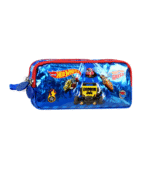 Hız tutkunları bu Hot Wheels kalemliği çok sevecek! Çift gözlü. Sağlıklı malzeme. Erkek çocuklar için eğlenceli okul eşyası.